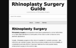 rhinoplastysurgeryguide.com