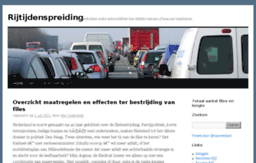 rijtijdenspreiding.nl