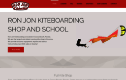 ronjonkiteboarding.com