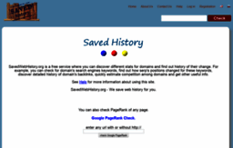 savedwebhistory.com