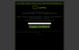 school-supply-list.com