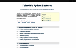 scipy-lectures.org
