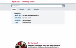 search.rutgers.edu