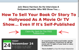 sellyourbooktohollywoodcall.com