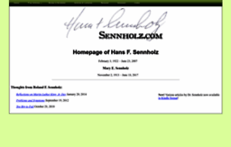 sennholz.com