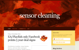 sensor-cleaning.blogspot.com