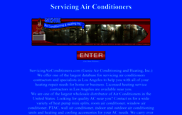 servicingairconditioners.com