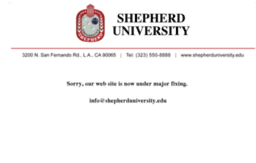 shepherduniversity.edu