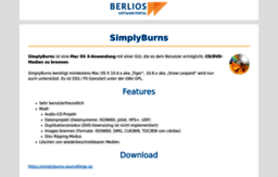 simplyburns.berlios.de