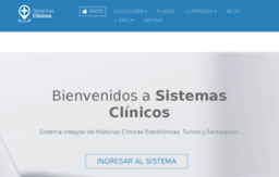 sistemasclinicos.com.ar