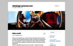 sitedesign.syracuse.com