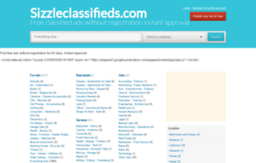 sizzleclassifieds.com