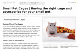 small-pet-cages.com