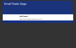smallplasticbags.org