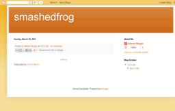 smashedfrog.blogspot.com
