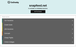 snapfeed.net