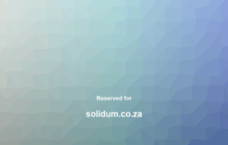 solidum.co.za
