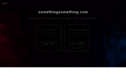 somethingsomething.com
