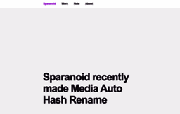 sparanoid.com