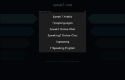 speak7.com
