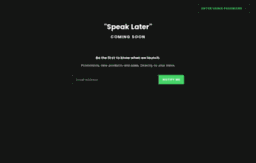 speaklater.com