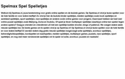 spelmax.nl