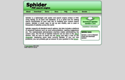sphider.eu