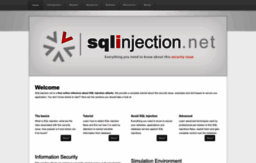 sqlinjection.net