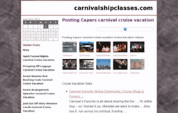 stans.carnivalshipclasses.com