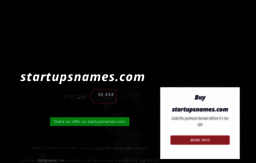 startupsnames.com