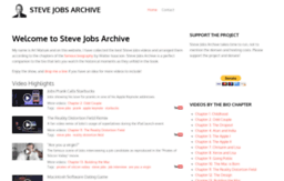 stevejobsarchive.net