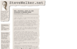 stevewelker.net