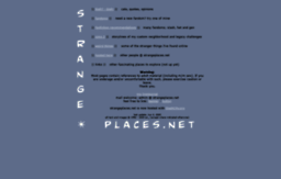 strangeplaces.net