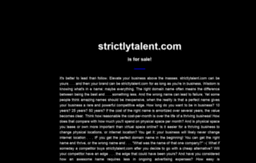 strictlytalent.com