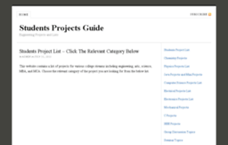 studentsprojectsguide.in