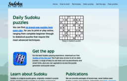 sudokuoftheday.com