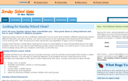 sunday-school-ideas-for-new-teachers.com