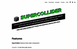 supercollider.sourceforge.net