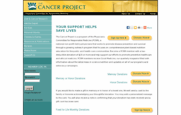 support.cancerproject.org