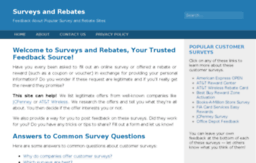 surveysandrebates.com