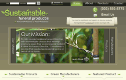 sustainablefuneralproducts.com