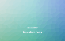 tarsurface.co.za