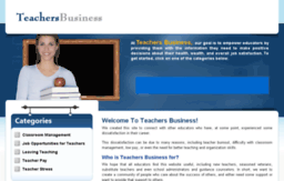 teachersbusiness.com