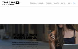 thank-you-note-samples.com
