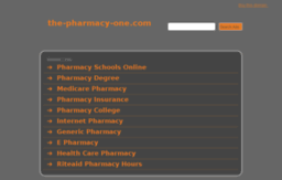 the-pharmacy-one.com