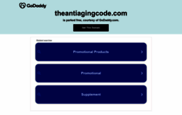 theantiagingcode.com