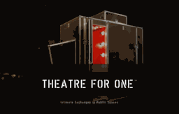 theatreforone.com