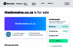 thedomains.co.za