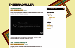 theebradmiller.blogspot.com