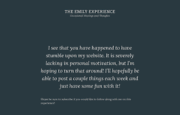 theemilyexperience.com